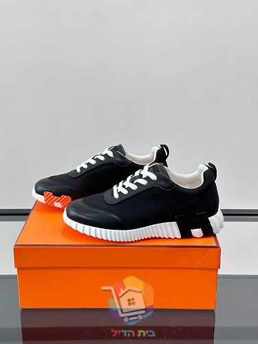 Sneaker Hermes Bouncing in Weiß und Schwarz 15