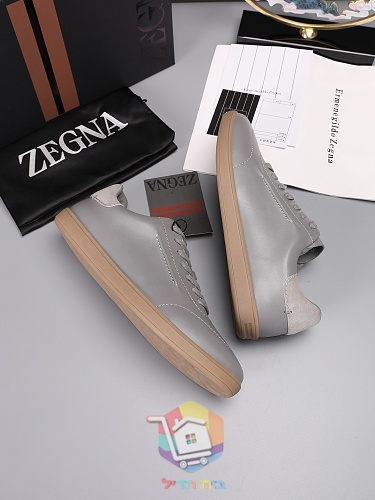 Sneaker Zegna aus Leder in vier Farben 3