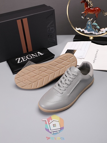 Sneaker Zegna aus Leder in vier Farben 4