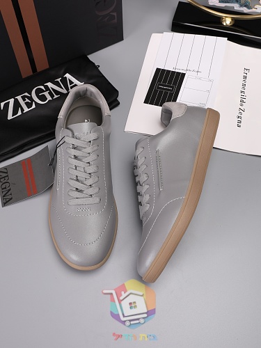 Sneaker Zegna aus Leder in vier Farben 6