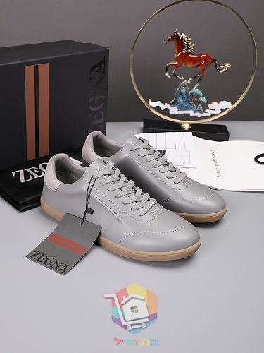 Sneaker Zegna aus Leder in vier Farben