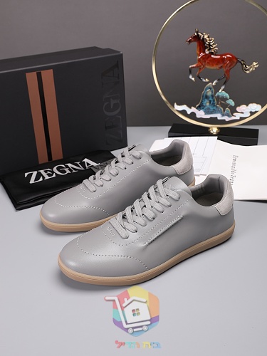 Sneaker Zegna aus Leder in vier Farben 8