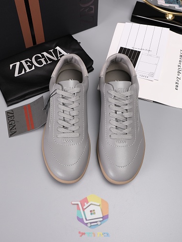 Sneaker Zegna aus Leder in vier Farben 9