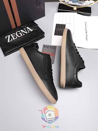 Sneaker Zegna aus Leder in vier Farben 11