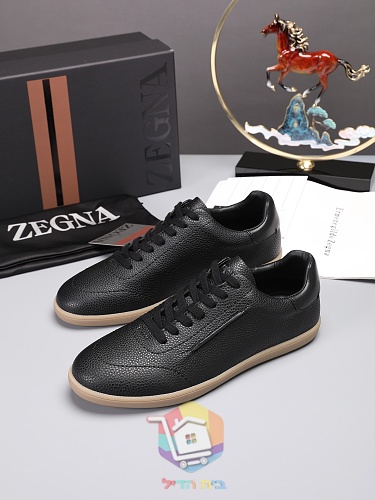 Sneaker Zegna aus Leder in vier Farben 16