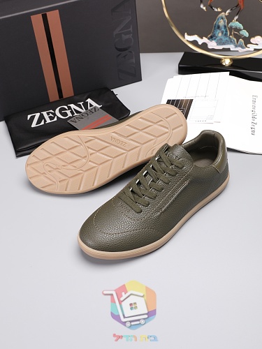 Sneaker Zegna aus Leder in vier Farben 20