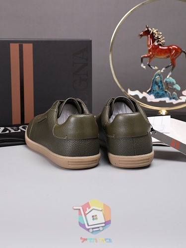 Sneaker Zegna aus Leder in vier Farben 22