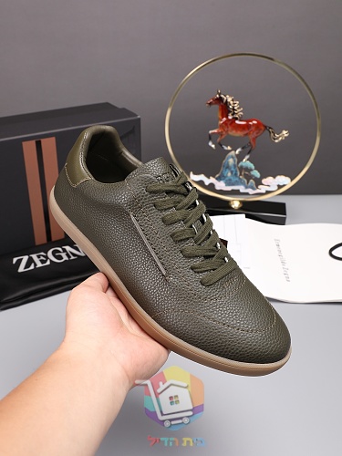 Sneaker Zegna aus Leder in vier Farben 23