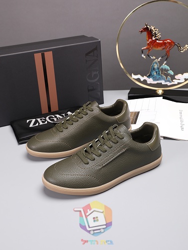 Sneaker Zegna aus Leder in vier Farben 26