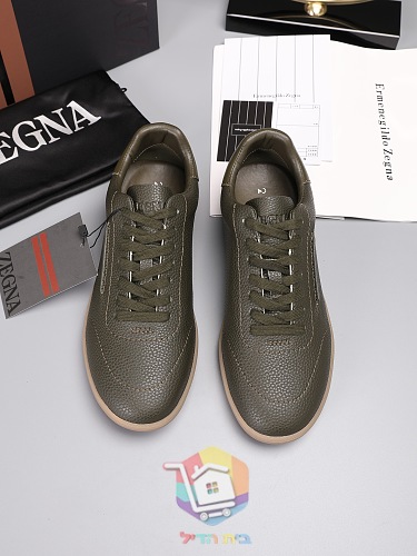 Sneaker Zegna aus Leder in vier Farben 27