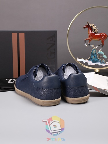 Sneaker Zegna aus Leder in vier Farben 29