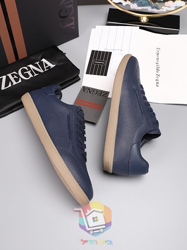 Sneaker Zegna aus Leder in vier Farben 30