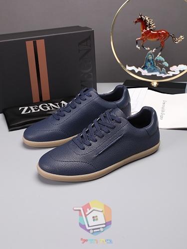 Sneaker Zegna aus Leder in vier Farben 34