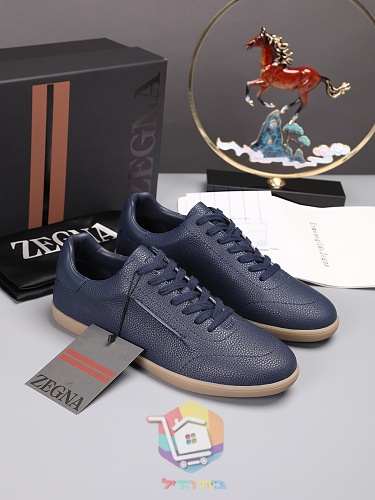 Sneaker Zegna aus Leder in vier Farben 35