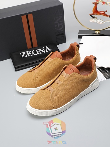 Slip-on-Sneaker Zegna aus Canvas in fünf Farben