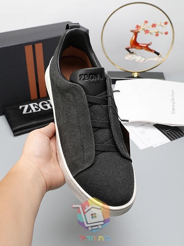 Slip-on-Sneaker Zegna aus Canvas in fünf Farben 14