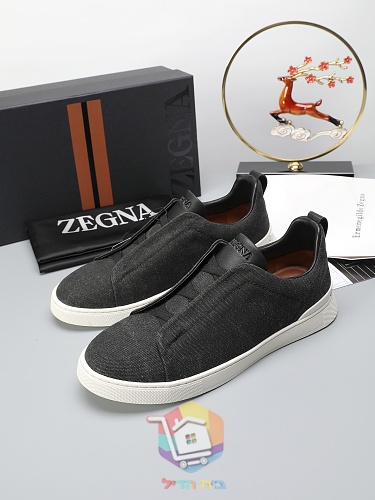 Slip-on-Sneaker Zegna aus Canvas in fünf Farben 16