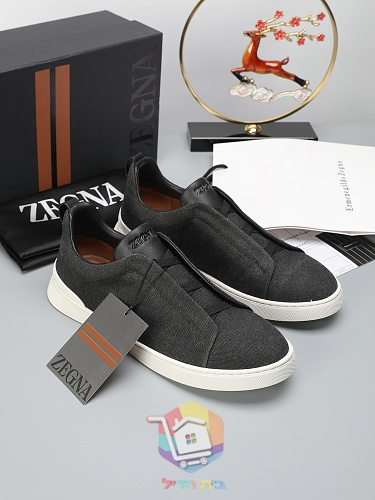 Slip-on-Sneaker Zegna aus Canvas in fünf Farben 17