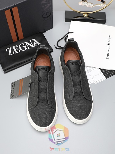 Slip-on-Sneaker Zegna aus Canvas in fünf Farben 18