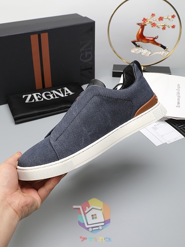 Slip-on-Sneaker Zegna aus Canvas in fünf Farben 24