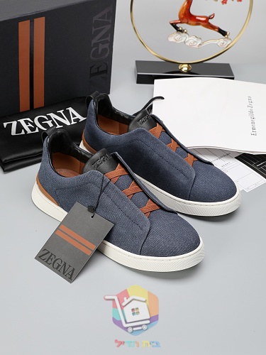 Slip-on-Sneaker Zegna aus Canvas in fünf Farben 25