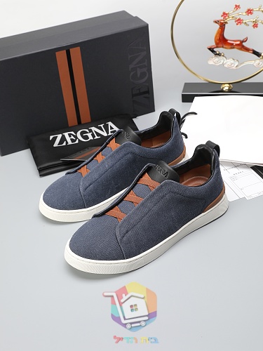 Slip-on-Sneaker Zegna aus Canvas in fünf Farben 26