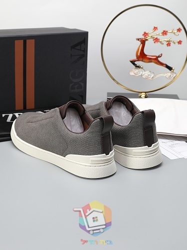 Slip-on-Sneaker Zegna aus Canvas in fünf Farben 31
