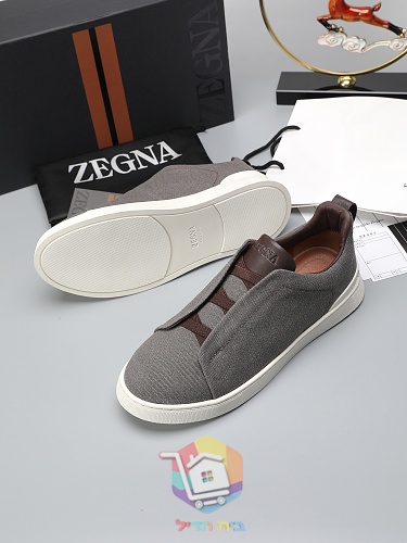 Slip-on-Sneaker Zegna aus Canvas in fünf Farben 33