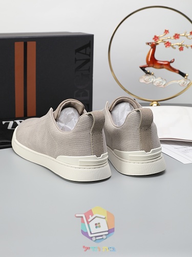 Slip-on-Sneaker Zegna aus Canvas in fünf Farben 39