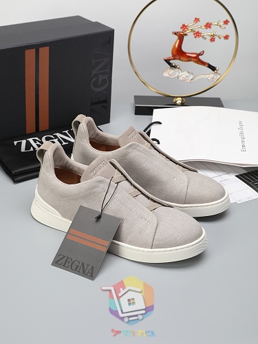 Slip-on-Sneaker Zegna aus Canvas in fünf Farben 43