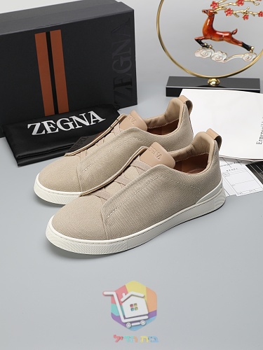 Slip-on-Sneaker Zegna aus Canvas in fünf Farben 53