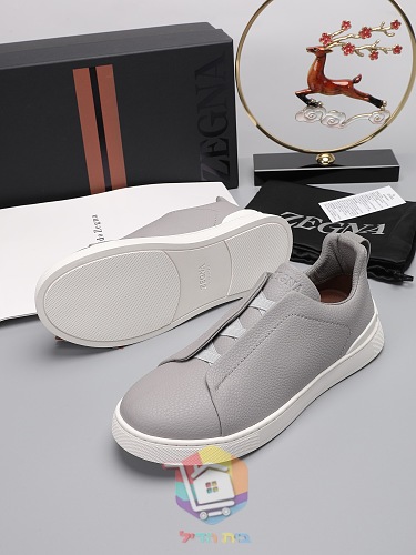 Slip-on-Sneaker Zegna aus Leder in acht Farben 6