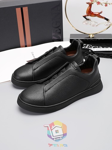 Slip-on-Sneaker Zegna aus Leder in acht Farben 11