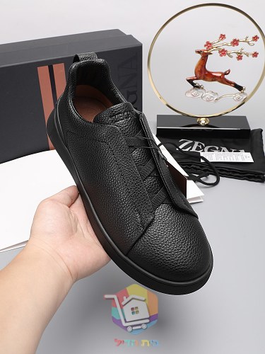 Slip-on-Sneaker Zegna aus Leder in acht Farben 14