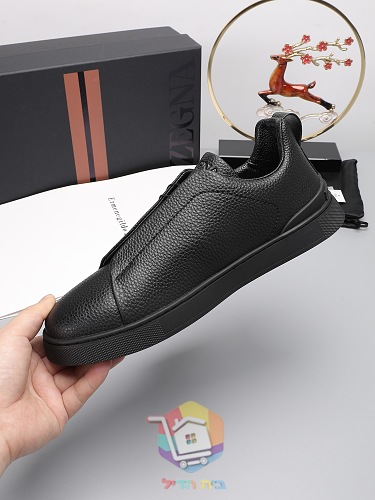 Slip-on-Sneaker Zegna aus Leder in acht Farben 15
