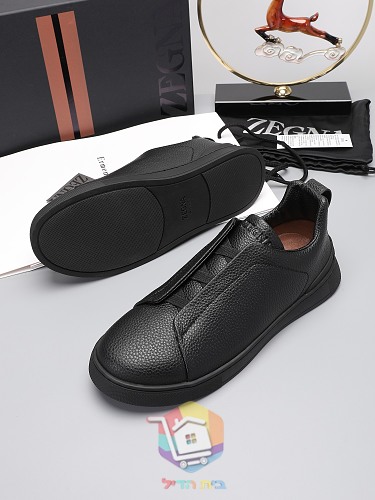 Slip-on-Sneaker Zegna aus Leder in acht Farben 16