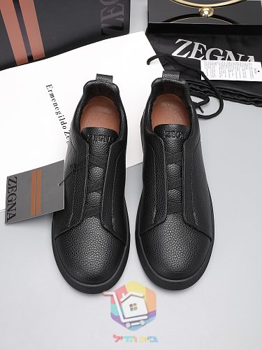 Slip-on-Sneaker Zegna aus Leder in acht Farben 17