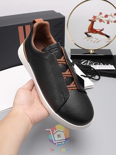 Slip-on-Sneaker Zegna aus Leder in acht Farben 23