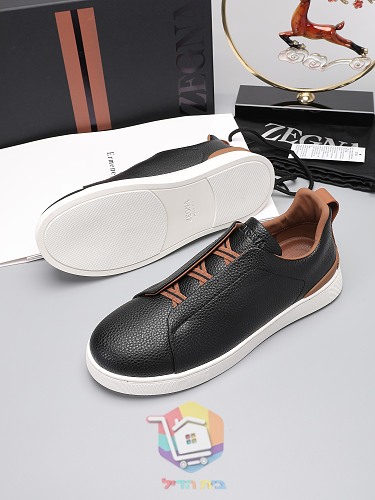 Slip-on-Sneaker Zegna aus Leder in acht Farben 25