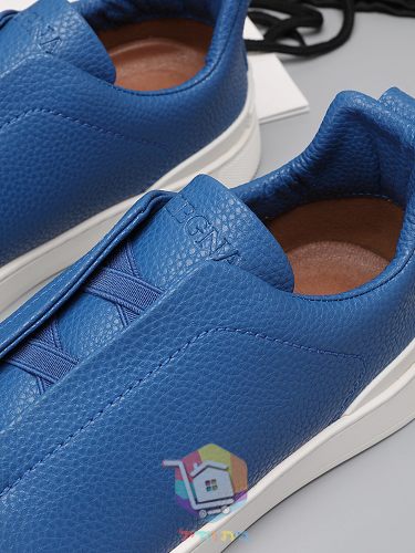 Slip-on-Sneaker Zegna aus Leder in acht Farben 28