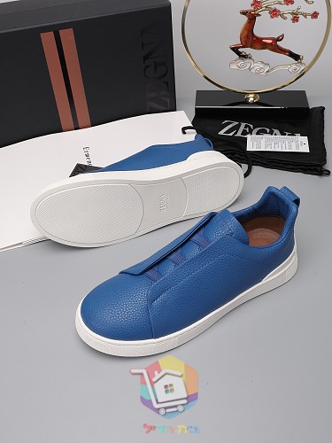 Slip-on-Sneaker Zegna aus Leder in acht Farben 30