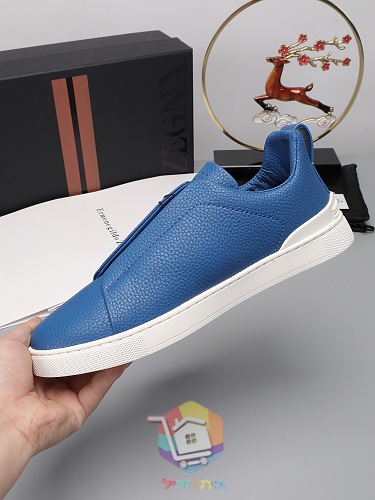 Slip-on-Sneaker Zegna aus Leder in acht Farben 31