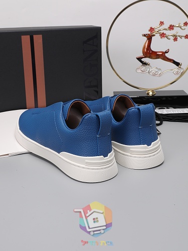 Slip-on-Sneaker Zegna aus Leder in acht Farben 33