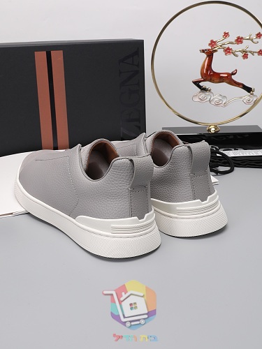 Slip-on-Sneaker Zegna aus Leder in acht Farben 37