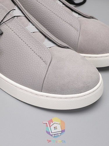 Slip-on-Sneaker Zegna aus Leder in acht Farben 39