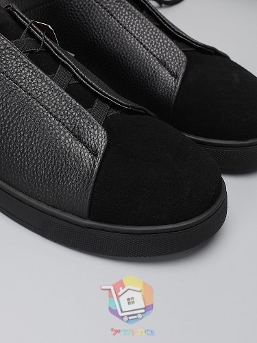 Slip-on-Sneaker Zegna aus Leder in acht Farben 49