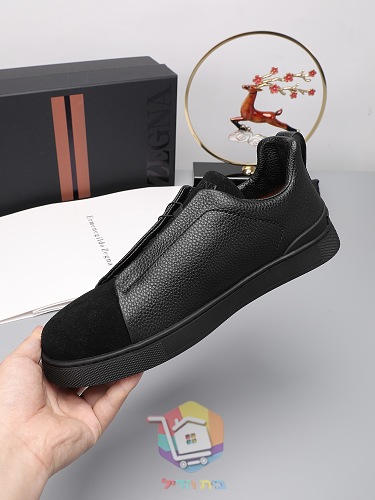 Slip-on-Sneaker Zegna aus Leder in acht Farben 51