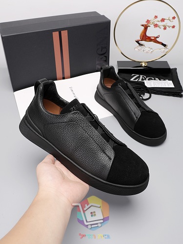 Slip-on-Sneaker Zegna aus Leder in acht Farben 54