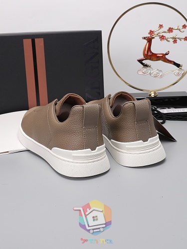 Slip-on-Sneaker Zegna aus Leder in acht Farben 56