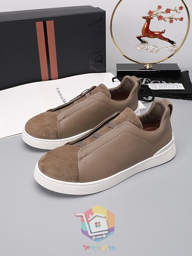 Slip-on-Sneaker Zegna aus Leder in acht Farben 57